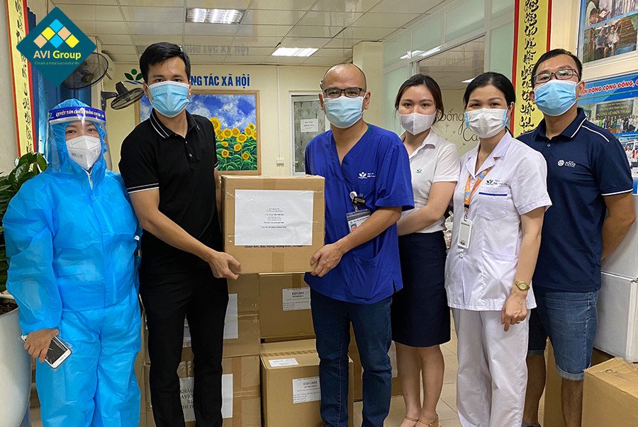 CHUYẾN XE ĐẦU TIÊN CỦA CHIẾN DỊCH “AVI CHUNG TAY ĐUỔI BAY COVID” ĐÃ CHUYỂN BÁNH